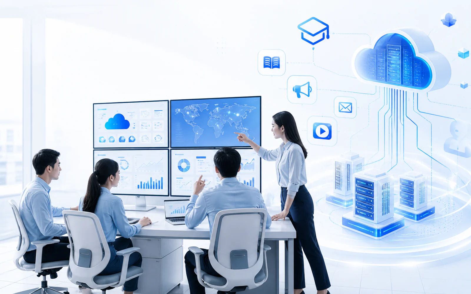 2026 企业云平台怎么选：AWS、阿里云、腾讯云、Google Cloud、华为云对比